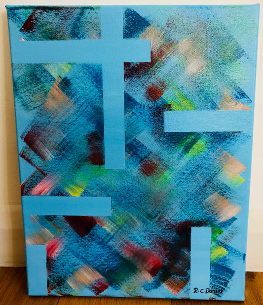 Blue Day 14” x 11”