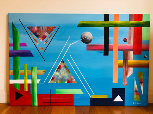 Blue Moon 24” x 36”