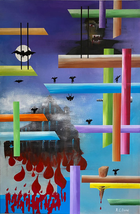 Dracula in Whitby 36” x 24”