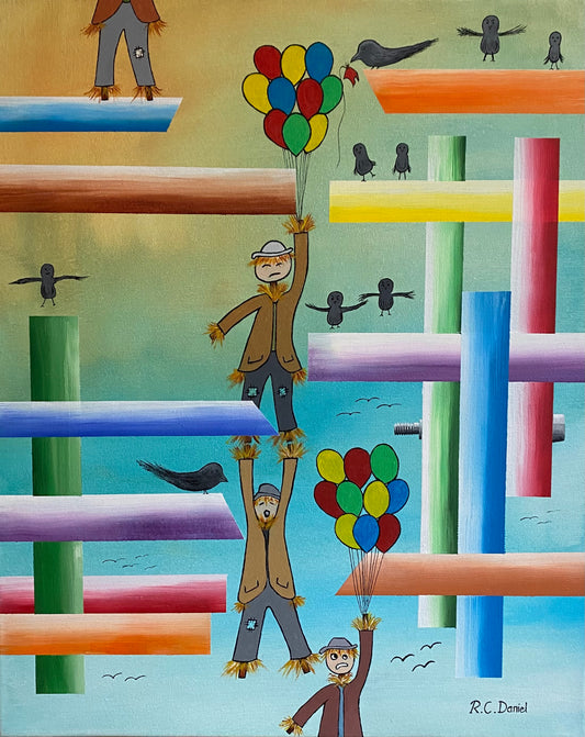 Up Up and Away 22” x 18”