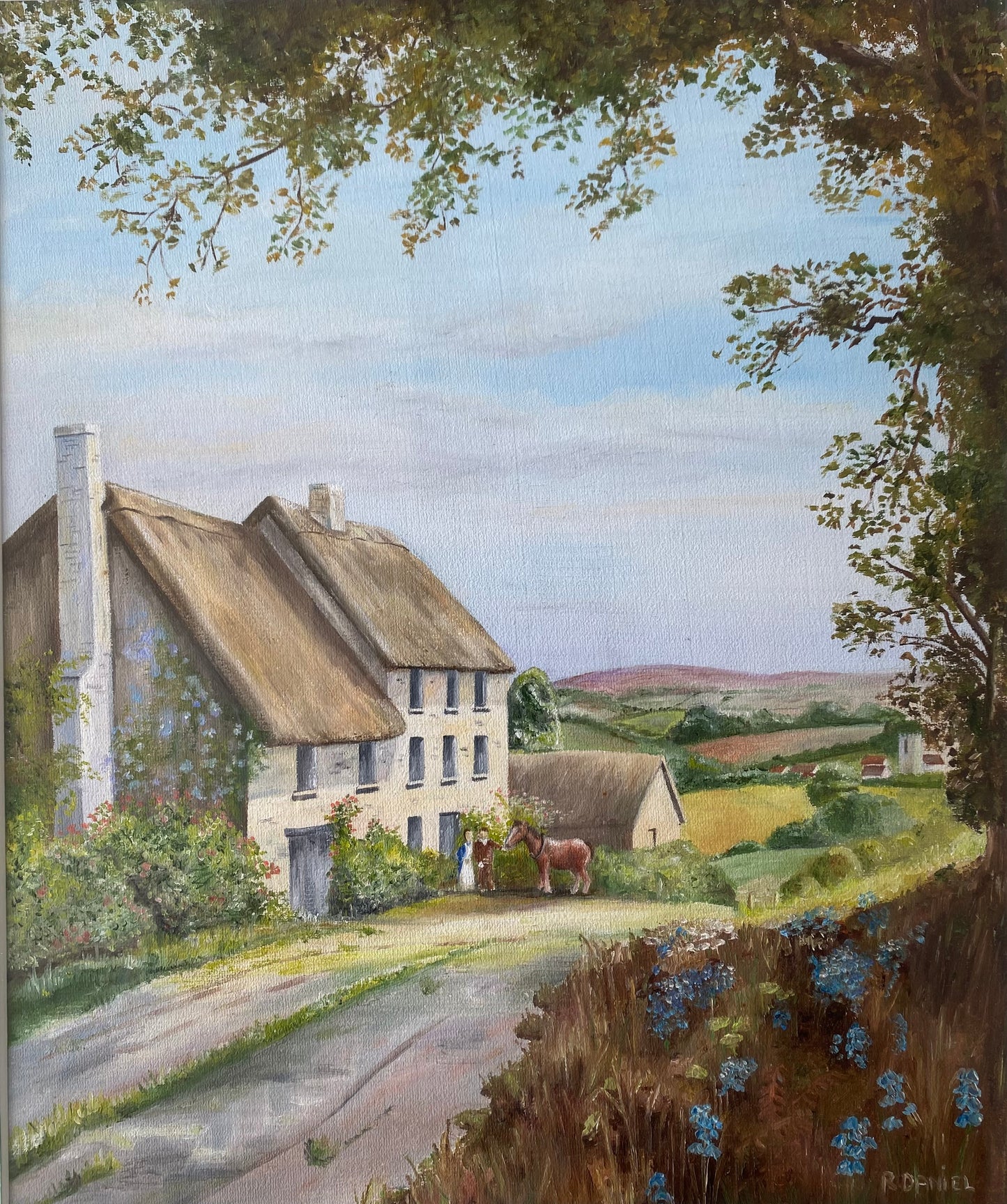 PRINT: Country Lane.