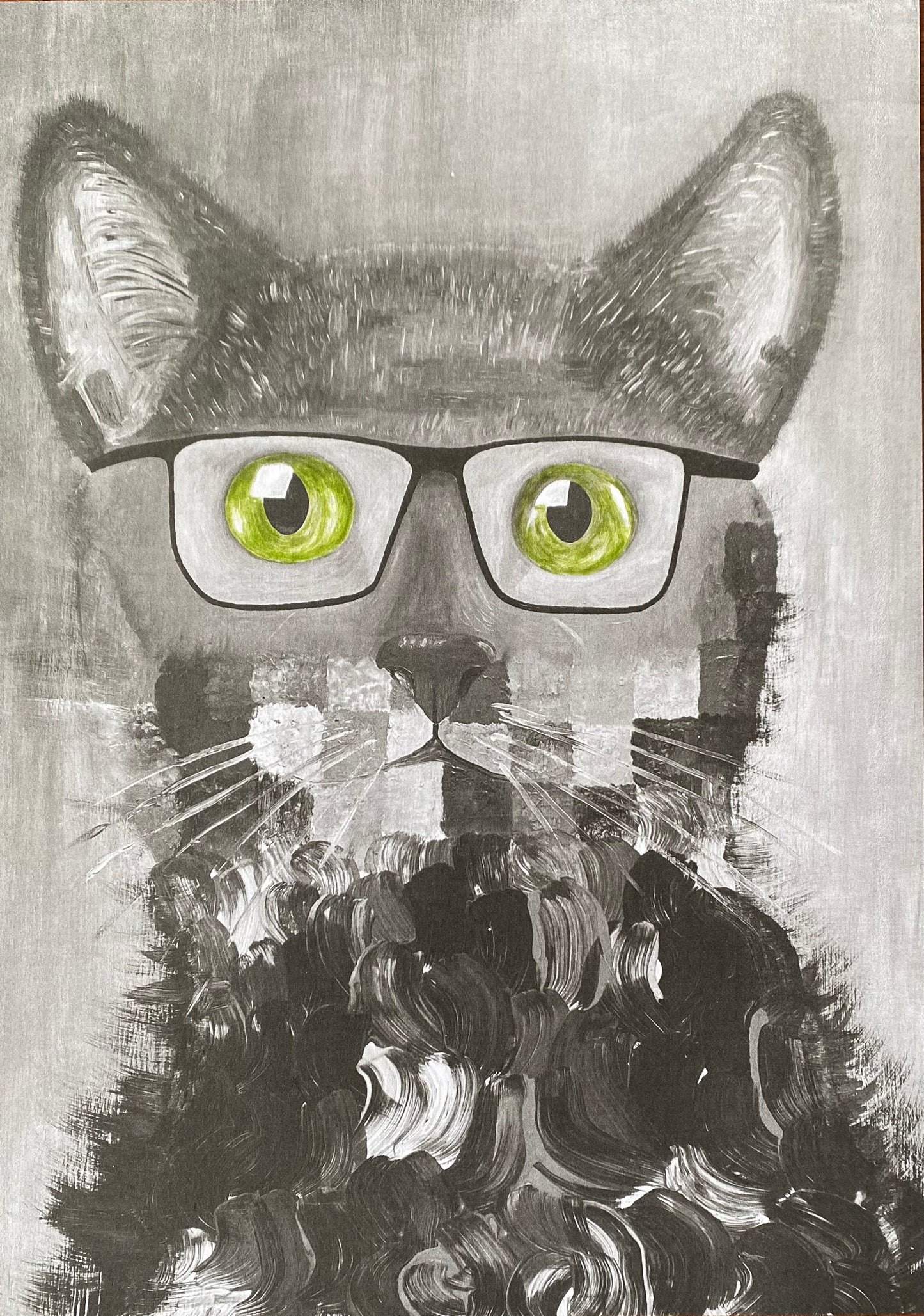 PRINT: The Professor in Mono.