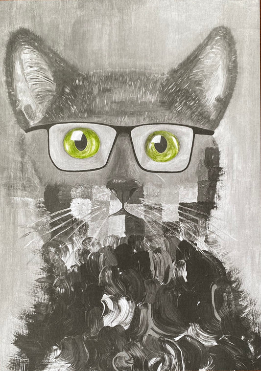 PRINT: The Professor in Mono.