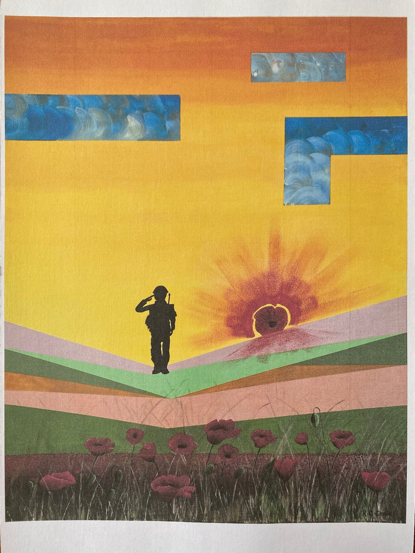 PRINT: Poppy Fields.