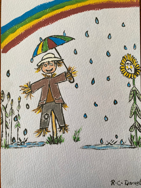 PRINT: Some Where Over The Rainbow.