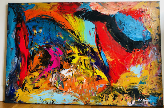 The Hidden Dragon 24” x 36”