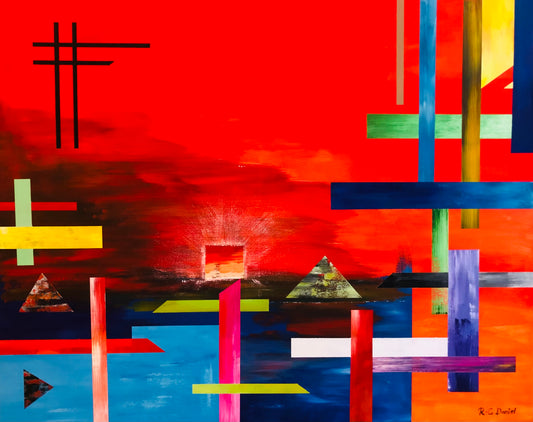 The Sunset 32” x 40”