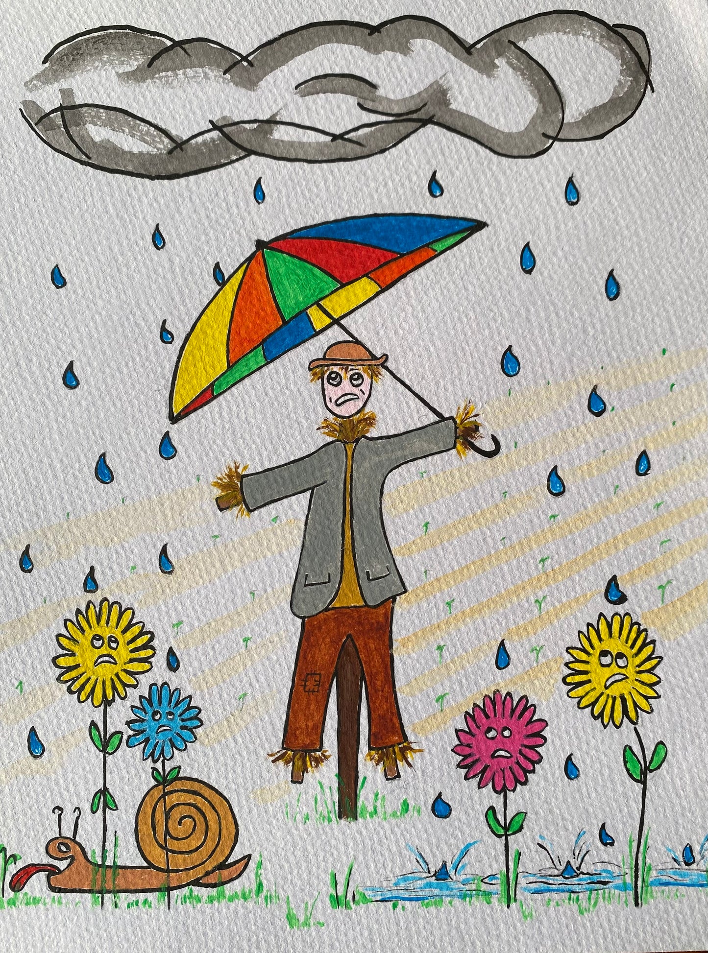 PRINT: April Showers.