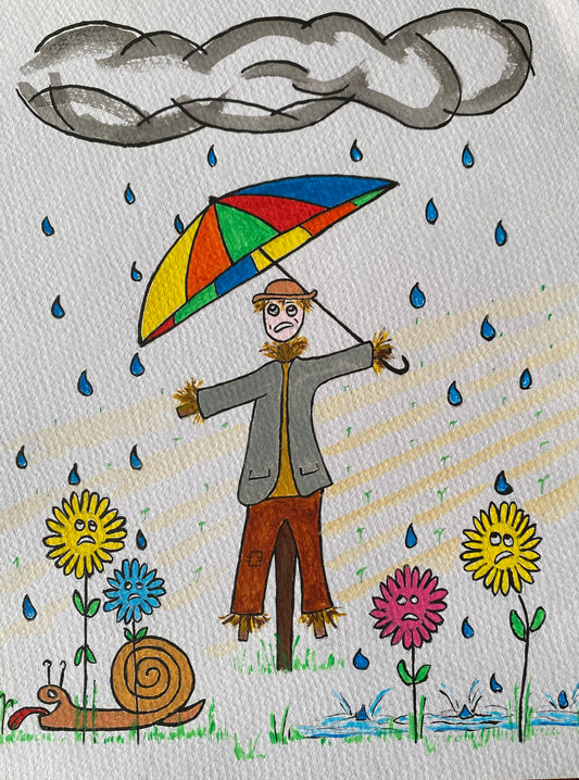 PRINT: April Showers.