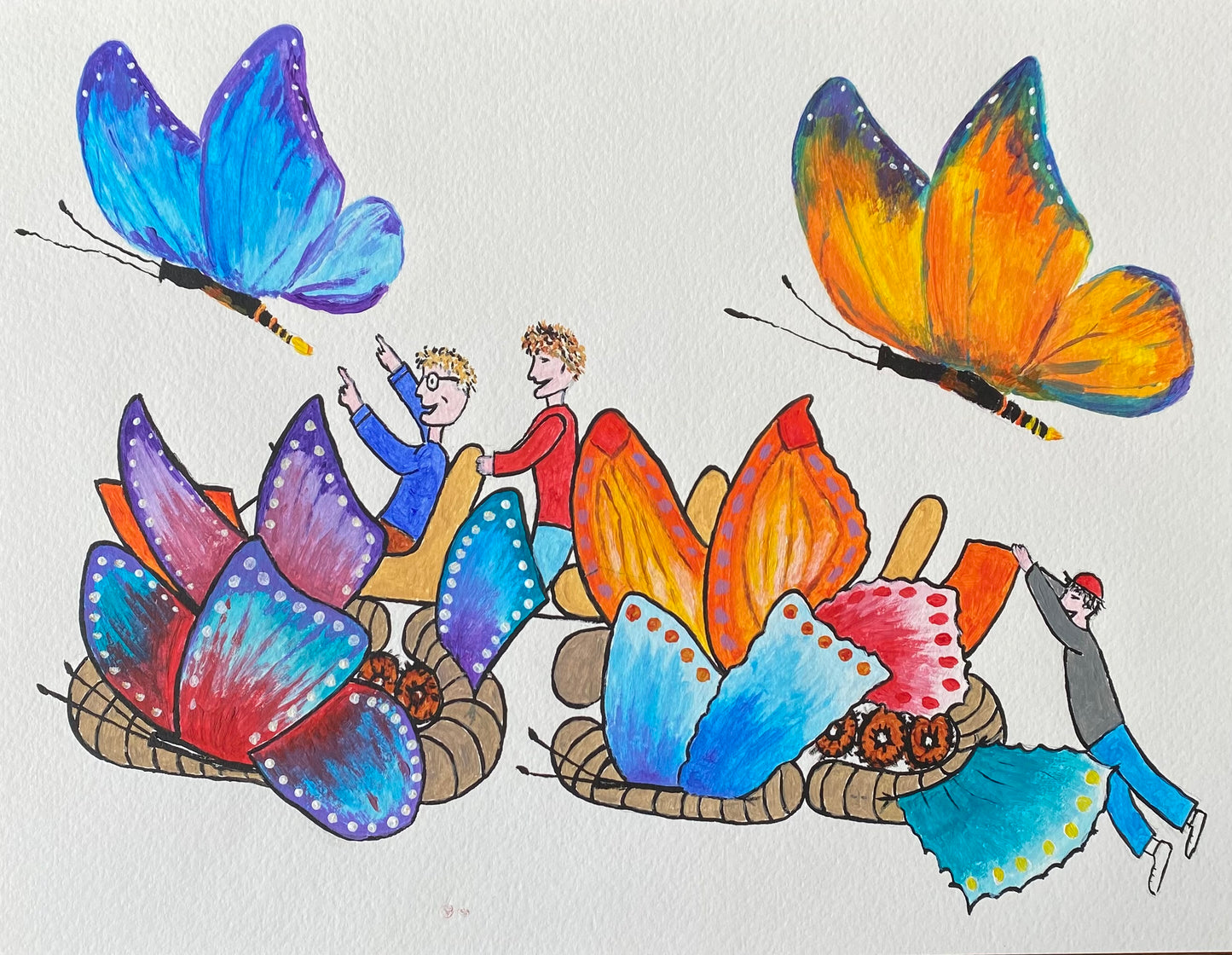 PRINT: Butterflies