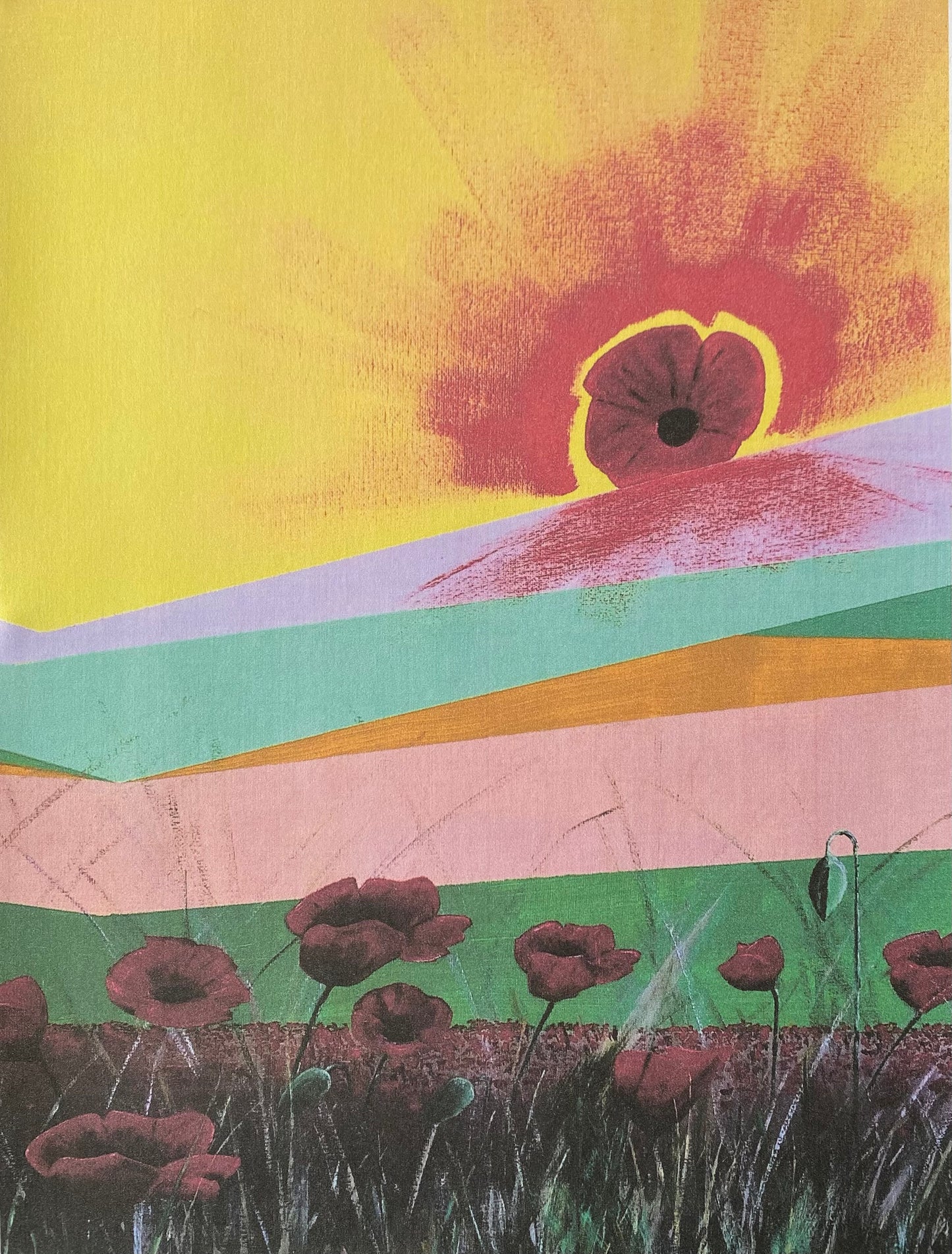 PRINT: Poppy Fields 2