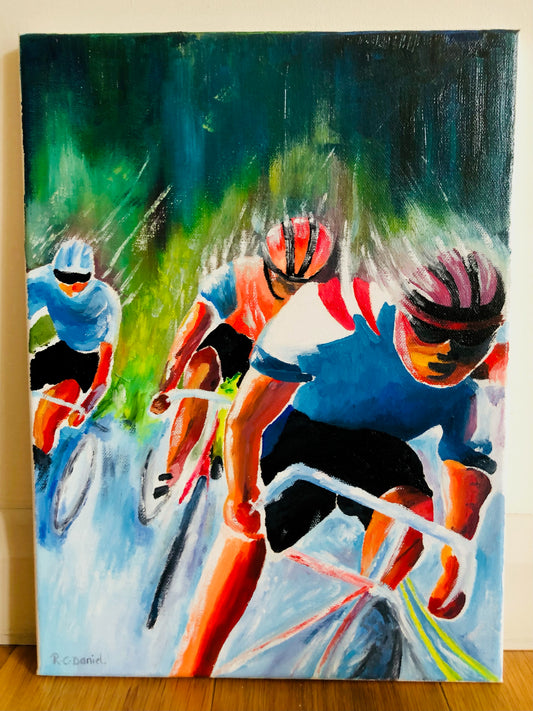 The Race 16” x 12”